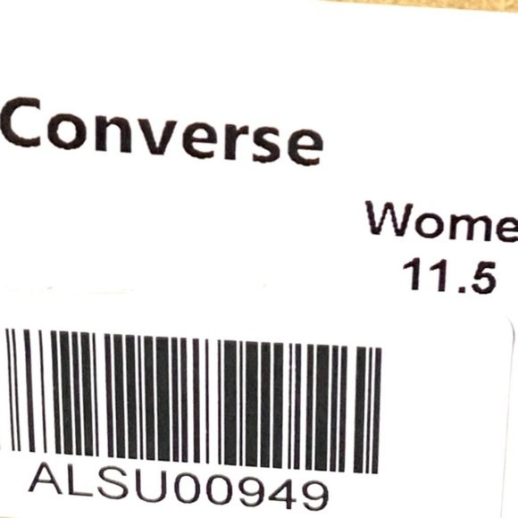 Converse Chuck Taylor High Wedding Canvas Black Men Sneakers Custom 171212C-BLK - Picture 7 of 9